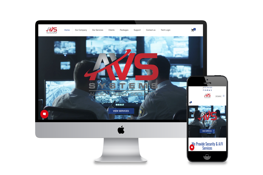 CCTV & Security Web Design