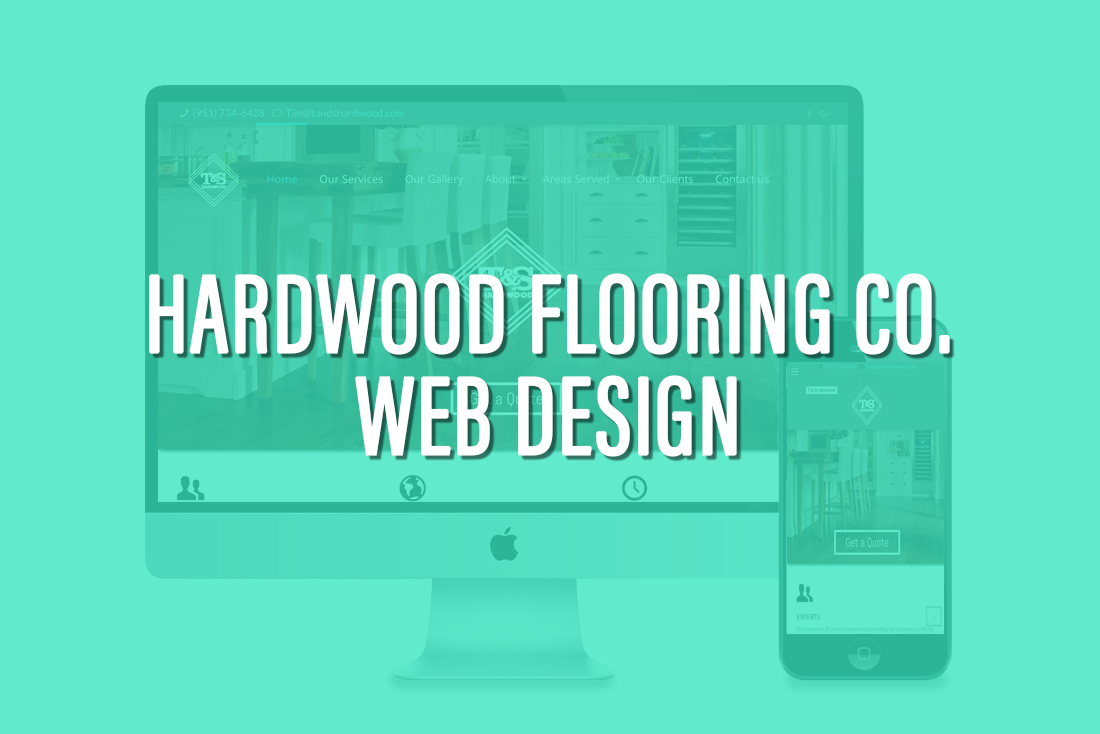 Hardwood FLooring Company Web design