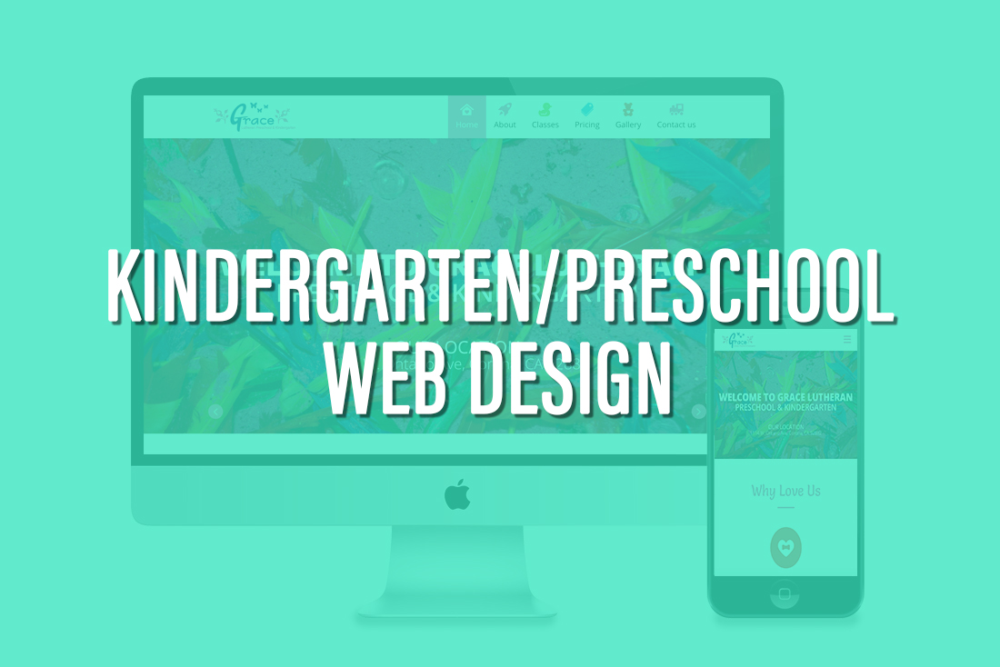 Kindergarten Web design