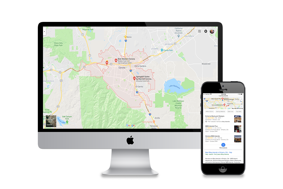 Google Map Business Listing Corona